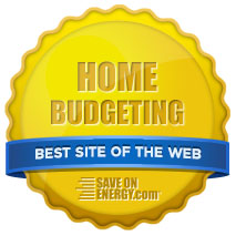 Nominated for Best Home Budgeting Website Award