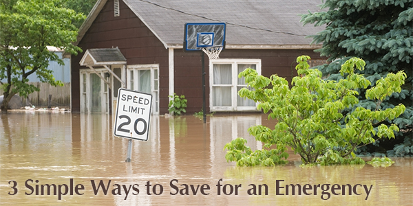 3 Simple Ways to Save for an Emergency