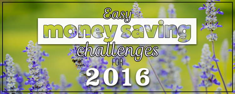 Easy Money Saving Challenges For 2016